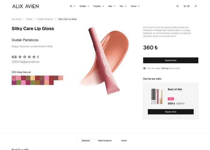 Alix Avien — desktop promo banners
